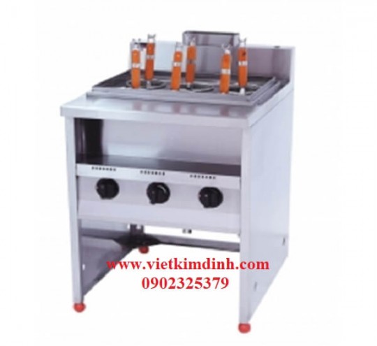 Thiết bị chiên nhúng (Lò trụng mì 6 lỗ)